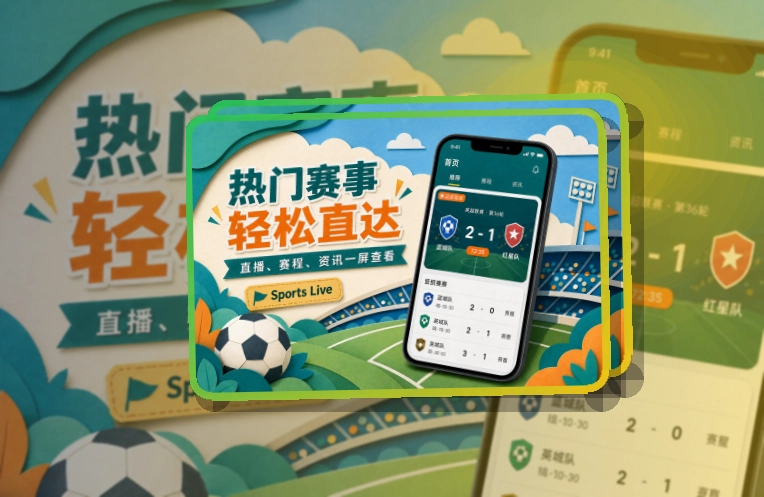 华体会 App功能组合,常用内容更直观 页面展示
